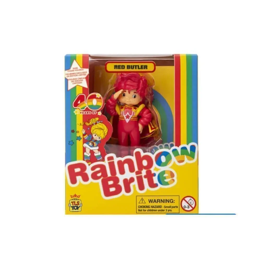 TLS Toy Rainbow Brite Red Butler 40th Anniversary Mini Figure New in Box Cheebee
